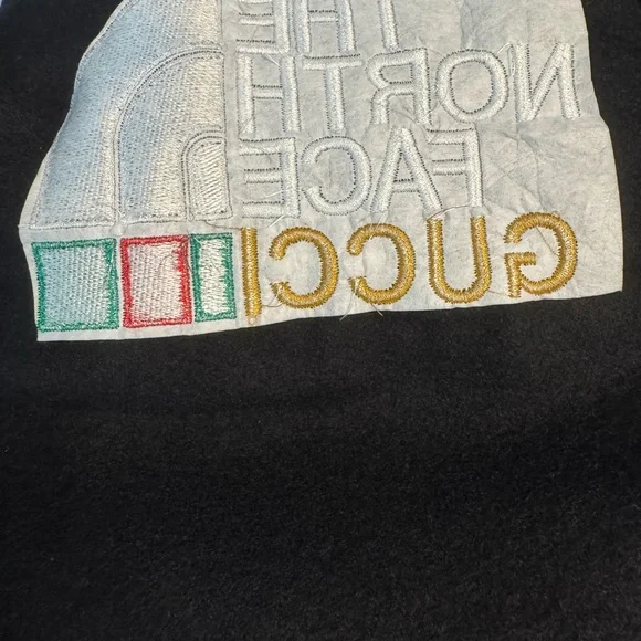 Unisex The North Face x Gucci Black Sweatshirt - Picture 4 of 4
